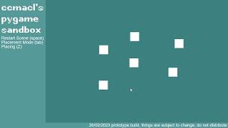 ccmacl's pygame sandbox 26/02/2023 prototype