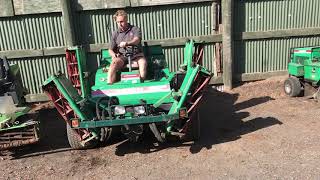 THE AUCTIONEER LTD: MACHINE TEST: RANSOMES COMMANDER MOWER  WWW.THEAUCTIONEER.CO.UK