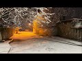 پێنجوێن شەوی بەفربارین لە پێنجوێن لە بەرواری ٢٠ ١ ٢٠٢٥ snowfall in penjwen