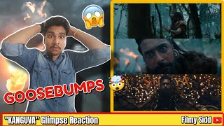 Kanguva - Glimpse (Hindi) Reaction | Suriya, Disha Patani | Devi Sri Prasad | Siva | UV Creations