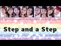 NiziU 【 Step and a step Korean ver. 】 パート分け 日本語読み付き フルサイズ 1stアルバム U