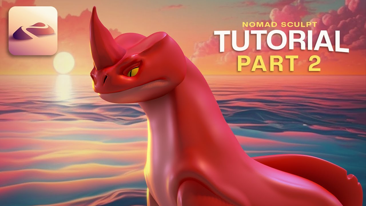 Nomad Sculpt 3d Tutorial Part 2 Youtube