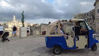 The magnificent city of Matera in Basilicata Italy by day and night in 4K