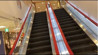 アトレ新浦安のエスカレーターその2【2ヶ所撮影】_escalator Urayasu Chiba