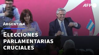 Elecciones parlamentarias cruciales en Argentina | AFP