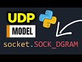 Python Networking Tutorial #5 – Build a Simple UDP Server & Client (Faster than TCP!)