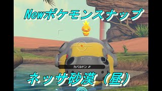 【Newポケモンスナップ】ルートスコア4865504点　ネッサ砂漠（昼）