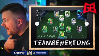 SCHLECHTESTE TEAMBEWERTUNG in EAFC25? 🫤 GamerBrother BEWERTET sein WL TEAM mit MARADONA \u0026 CR7 TOTY