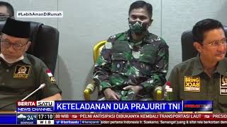 Bantu Warga Flores, Dua Prajurit TNI Raih Penghargaan