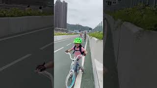 將軍澳跨灣大橋單車遊🚲 無敵海景單車徑#記得訂閱 #親子活動