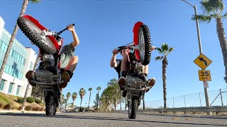 Riding Dirt Bikes To Gym - Buttery Vlogs Ep113