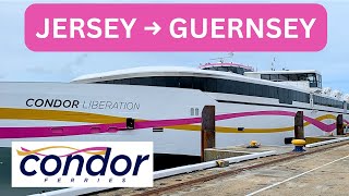 HSC Condor Liberation: The Fast Ferry from Jersey to Guernsey!