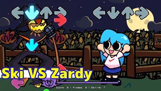 FNF FoolHardy but Ski VS Zardy + Cutscenes | VS Zardy mod (FanGirl/Pow Sky) (FNF Mod/Hard)