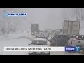 Severe weather impacting holiday travel