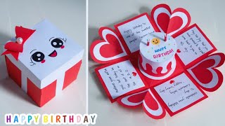 DIY birthday card | Special greeting card for birthday 🥳 | father's day craft ideas | tutorial