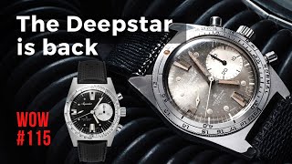 Aquastar Deepstar 39 Chronograph. A Revived Dive Watch // Watch of the Week. Review #115