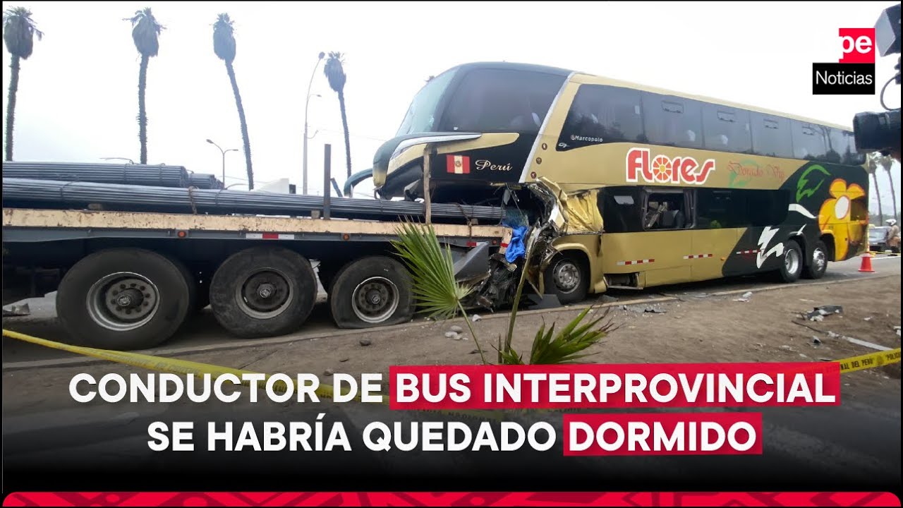 UN MUERTO Y Al Menos 20 Heridos Tras Choque De Bus Contra Tráiler En La ...