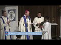 solemn vespers with bishop burbidge