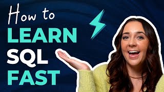 How to Learn SQL FAST in 2025