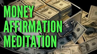 Money Affirmation Meditation Loop - 8hrs Sleep | How to Manifest Money | Personal Growth