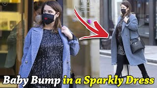 Pregnant Princess Eugenie Shows Off Her Baby Bump as She Leaves an Art Gallery in Mayfair