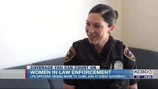 Women In Law Enforcement: Lubbock Police Department encouraging women to join force