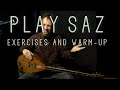 Play saz/baglama | Exercises & warm-up (speed and coordination)