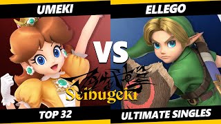 Seibugeki 15 - ElleGo (Young Link) Vs. Umeki (Daisy) Smash Ultimate - SSBU