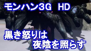 モンスターハンター3g　HD 黒き怒りは夜陰を照らす