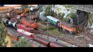 Model Railroad Temofeszt 2016 HO Layout - modellbahn