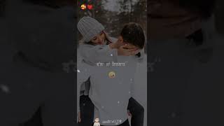 ਜਦੋਂ ਕਿਸੇ ਪਾਗਲ ਨੂੰ 😋 New Punjabi Romantic ❤ Status | Whatsapp Lyrics Status #shorts #reels #status