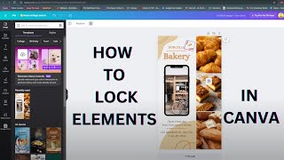 How to Lock Elements in Canva