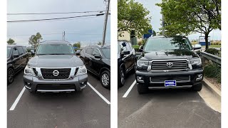 Nissan Armada vs Toyota Sequoia..both great options!