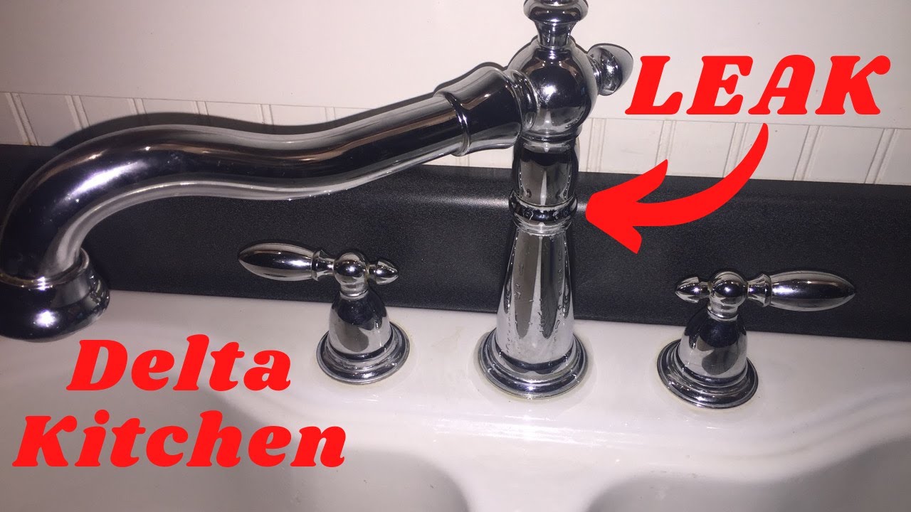 Delta Kitchen Faucet Leaking Around Base – Things In The Kitchen