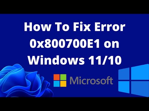 How to Fix Error 0x800700E1 on Windows 11/10