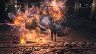 Bloodborne™ The Old Hunters Edition_201512042119　第八輪　勞倫斯　旋轉鋸刀