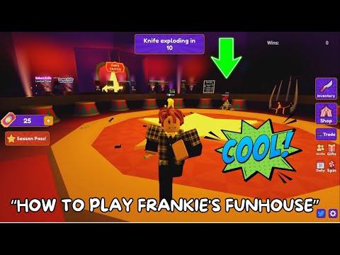 How to play FRANKIE'S FUNHOUSE in Roblox! #roblox #robloxgames #robux