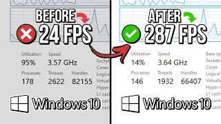 🔧 WINDOWS 10: HOW TO OPTIMIZE PERFORMANCE FOR GAMING 🔥 | Speed Up Low-End/Old PC ✔️
