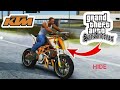 Secret ( KTM ) Bike Location in GTA San Andreas ( On Hidden Place )#ktm #gta