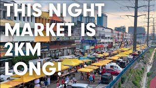 LOOOOONGEST Night Market In Kuala Lumpur: Pasar Malam Taman Connaught 【2公里长？？康乐夜
