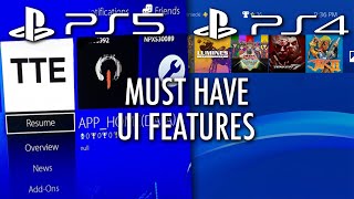PS5 User Interface: 17 Features & Improvements We Need Over the PS4 UI