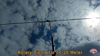 Rotary Dipole for the 28 MHZ and 14 MHZ