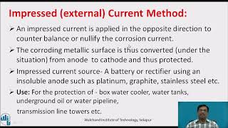 Corrosion Cathodic and Anodic Protection and Galvanization  process