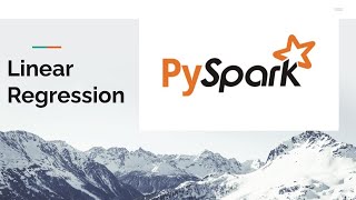 Linear regression with PySpark