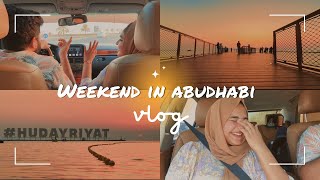 Weekend vlog | Abudhabi |Hudayriyat beach