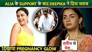 Pregnancy Controversy: After Alia's Support, Deepika Flaunts Baby Bump, Slams Trolls
