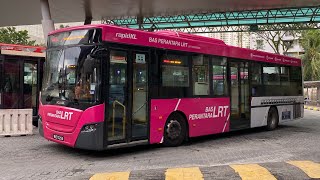 Journey on RapidKL LRT Feeder Bus T789 from after Engineering Faculty to Chancellor Hall UM