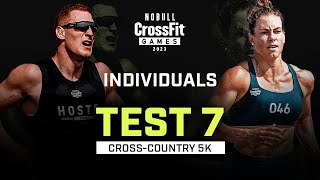Cross-Country 5K — Men's & Women's Test 7 — 2023 NOBULL CrossFit Games
