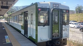 石巻線 車窓[2/2]石巻→小牛田/ キハ110 女川1321発(小牛田行)