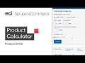 Simplify LBM Project Planning: Spruce eCommerce Product Calculator Demo